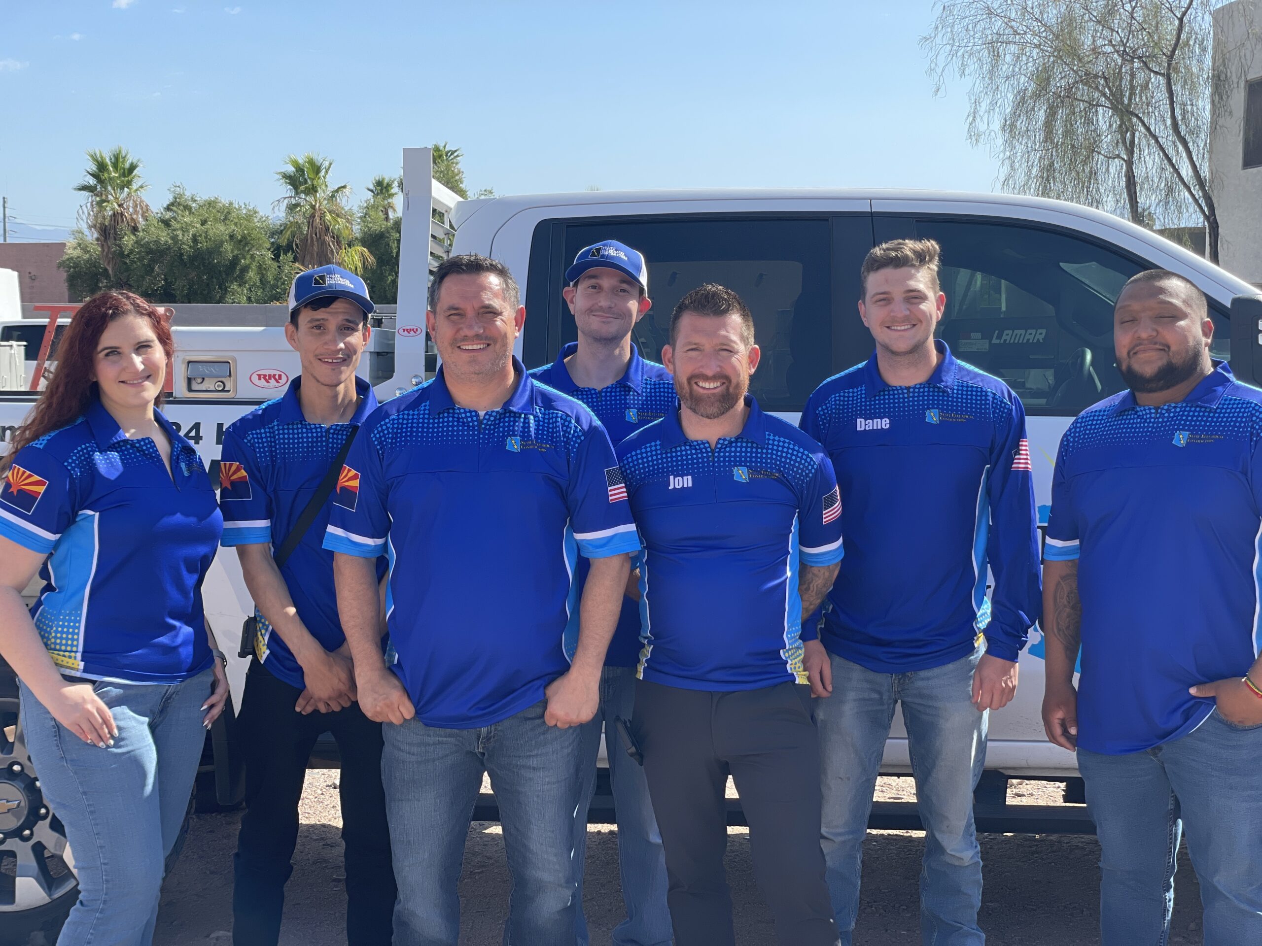 Our team of electricians and service pro in Az